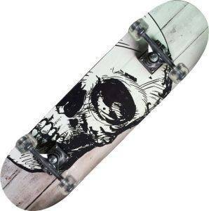  NEXTREME TRIBE PRO (WHITE SKULL) MAPLE SKATEBOARD