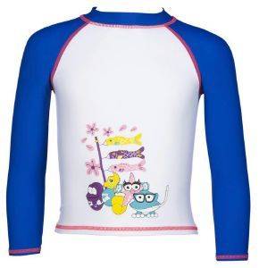 ΜΠΛΟΥΖΑΚΙ ARENA WATER TRIBE GIRL UV L/S SUN TEE ΛΕΥΚΟ/ΜΠΛΕ (92 CM) ΜΠΛΟΥΖΑΚΙ ARENA WATER TRIBE GIRL UV L/S SUN TEE ΛΕΥΚΟ/ΜΠΛΕ (92 CM)