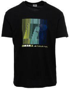 ΜΠΛΟΥΖΑ RUSSELL ATHLETIC STRIPED R S/S CREWNECK TEE ΜΑΥΡΗ (L) ΜΠΛΟΥΖΑ RUSSELL ATHLETIC STRIPED R S/S CREWNECK TEE ΜΑΥΡΗ (L)
