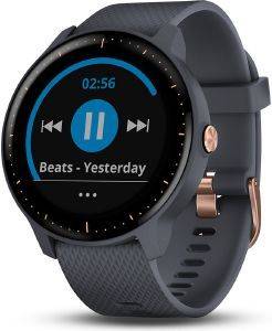 ΡΟΛΟΪ GARMIN VIVOACTIVE 3 MUSIC ΜΠΛΕ ΣΚΟΥΡΟ ΡΟΛΟΪ GARMIN VIVOACTIVE 3 MUSIC ΜΠΛΕ ΣΚΟΥΡΟ
