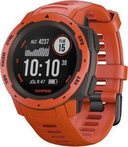 ΡΟΛΟΪ GPS GARMIN INSTINCT FLAME RED ΡΟΛΟΪ GPS GARMIN INSTINCT FLAME RED