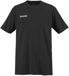 SPALDING ΜΠΛΟΥΖΑ SPALDING PROMO TEE ΜΑΥΡΗ