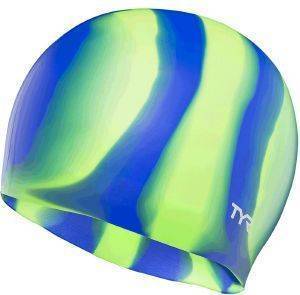  TYR MULTI-COLOR SILICONE ADULT SWIM CAP /