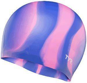  TYR MULTI-COLOR SILICONE ADULT SWIM CAP /