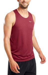  SAUCONY STOPWATCH SINGLET  (S)