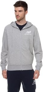 ΖΑΚΕΤΑ NEW BALANCE ESSENTIALS STACKED LOGO HOODIE ΓΚΡΙ (S) ΖΑΚΕΤΑ NEW BALANCE ESSENTIALS STACKED LOGO HOODIE ΓΚΡΙ (S)
