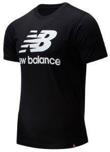  NEW BALANCE ESSENTIALS STACKED LOGO TEE  (M)