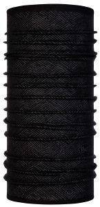 BUFF ΠΡΟΣΤΑΤΕΥΤΙΚΟ ΛΑΙΜΟΥ BUFF LW MERINO WOOL TOLUI BLACK ΜΑΥΡΟ