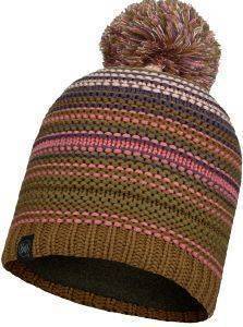  BUFF KNITTED & FLEECE BAND HAT NEPER ROSE /