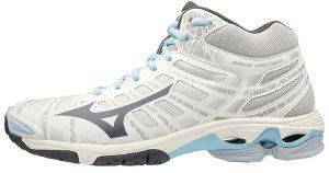 ΠΑΠΟΥΤΣΙ MIZUNO WAVE VOLTAGE MID ΛΕΥΚΟ (UK:5.5, EU:38.5) ΠΑΠΟΥΤΣΙ MIZUNO WAVE VOLTAGE MID ΛΕΥΚΟ (UK:5.5, EU:38.5)