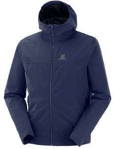 ΜΠΟΥΦΑΝ SALOMON EXPLORE WATERPROOF JACKET ΜΠΛΕ ΣΚΟΥΡΟ (M) ΜΠΟΥΦΑΝ SALOMON EXPLORE WATERPROOF JACKET ΜΠΛΕ ΣΚΟΥΡΟ (M)