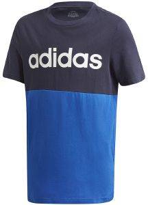  ADIDAS PERFORMANCE LINEAR COLORBLOCK TEE  / (128 CM)