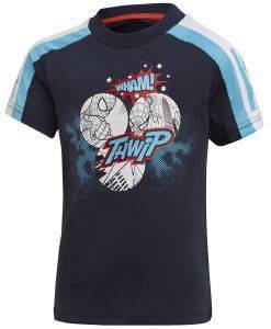 ΜΠΛΟΥΖΑ ADIDAS PERFORMANCE SPIDER-MAN TEE ΜΠΛΕ ΣΚΟΥΡΟ (110 CM) ΜΠΛΟΥΖΑ ADIDAS PERFORMANCE SPIDER-MAN TEE ΜΠΛΕ ΣΚΟΥΡΟ (110 CM)