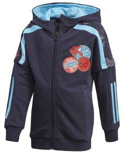 ΖΑΚΕΤΑ ADIDAS PERFORMANCE SPIDER-MAN HOODIE ΜΠΛΕ ΣΚΟΥΡΟ (92 CM) ΖΑΚΕΤΑ ADIDAS PERFORMANCE SPIDER-MAN HOODIE ΜΠΛΕ ΣΚΟΥΡΟ (92 CM)