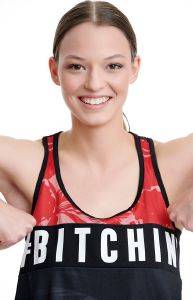 ΦΑΝΕΛΑΚΙ BODYTALK BITCHIN TANK TOP ΜΑΥΡΟ (S) ΦΑΝΕΛΑΚΙ BODYTALK BITCHIN TANK TOP ΜΑΥΡΟ (S)