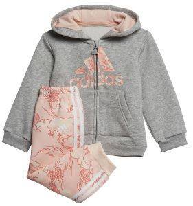 ΦΟΡΜΑ ADIDAS PERFORMANCE FLEECE HOODED JOGGER SET ΓΚΡΙ/ΚΟΡΑΛΙ (92 CM) ΦΟΡΜΑ ADIDAS PERFORMANCE FLEECE HOODED JOGGER SET ΓΚΡΙ/ΚΟΡΑΛΙ (92 CM)