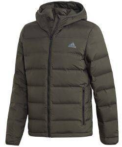  ADIDAS PERFORMANCE HELIONIC HOODED DOWN JACKET  (M)