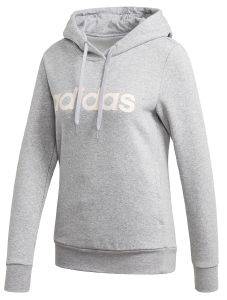  ADIDAS PERFORMANCE ESSENTIALS LINEAR PULLOVER HOODIE  (S)