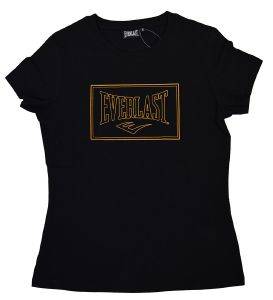 EVERLAST ΜΠΛΟΥΖΑ EVERLAST T-SHIRT ΜΑΥΡΟ/ΚΙΤΡΙΝΟ