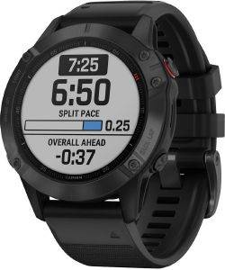 ΡΟΛΟΪ GARMIN FENIX 6 PRO BLACK WITH BLACK BAND ΡΟΛΟΪ GARMIN FENIX 6 PRO BLACK WITH BLACK BAND