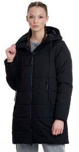 ΜΠΟΥΦΑΝ BODYTALK HOODED LONG JACKET ΜΑΥΡΟ (M) ΜΠΟΥΦΑΝ BODYTALK HOODED LONG JACKET ΜΑΥΡΟ (M)
