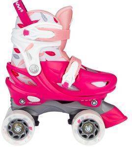 ΠΑΤΙΝΙΑ NIJDAM INLINE SKATES ΡΥΘΜΙΖΟΜΕΝΑ FEATHER DROPS ΦΟΥΞΙΑ/ΡΟΖ (25-28) ΠΑΤΙΝΙΑ NIJDAM INLINE SKATES ΡΥΘΜΙΖΟΜΕΝΑ FEATHER DROPS ΦΟΥΞΙΑ/ΡΟΖ (25-28)