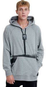 ΦΟΥΤΕΡ BODYTALK HOODIE ΓΚΡΙ ΜΕΛΑΝΖΕ (M) ΦΟΥΤΕΡ BODYTALK HOODIE ΓΚΡΙ ΜΕΛΑΝΖΕ (M)