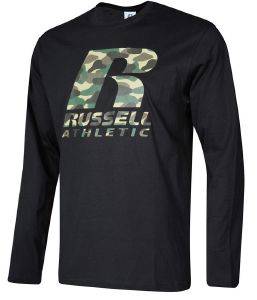  RUSSELL ATHLETIC L/S CREWNECK CAMO CAMO TEE  (XXXL)