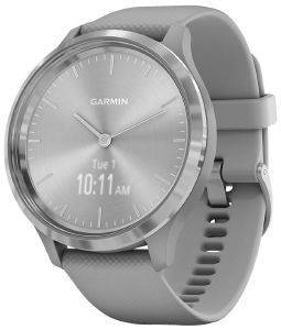  GARMIN VIVOMOVE 3 SILVER WITH POWDER GRAY SILICONE