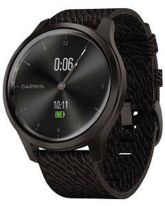  GARMIN VIVOMOVE STYLE SLATE WITH BLACK PEPPER NYLON