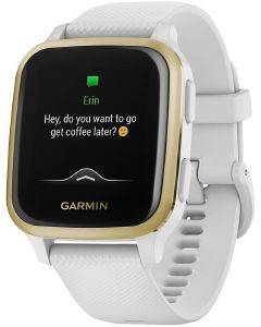  GARMIN VENU SQ LIGHT GOLD/WHITE