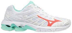 ΠΑΠΟΥΤΣΙ MIZUNO WAVE VOLTAGE ΛΕΥΚΟ (UK:6.5, EU:40) ΠΑΠΟΥΤΣΙ MIZUNO WAVE VOLTAGE ΛΕΥΚΟ (UK:6.5, EU:40)