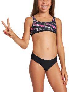 ΜΑΓΙΟ ARENA MERYL JR TOP TWO PIECES MULTI ΜΑΥΡΟ (116 CM) ΜΑΓΙΟ ARENA MERYL JR TOP TWO PIECES MULTI ΜΑΥΡΟ (116 CM)