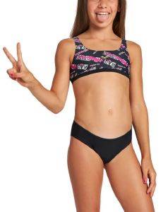  ARENA MERYL JR TOP TWO PIECES MULTI  (116 CM)