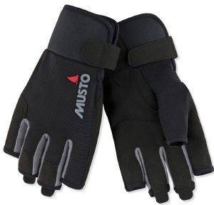  MUSTO ESSENTIAL SAILING SHORT FINGER GLOVE  (L)