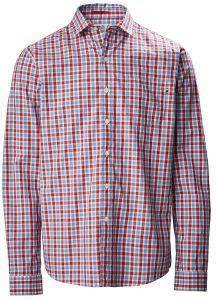 MUSTO ΠΟΥΚΑΜΙΣΟ ΚΑΡΟ MUSTO RIVIERA LONG SLEEVE SHIRT ΚΟΚΚΙΝΟ