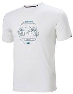  HELLY HANSEN SKOG GRAPHIC T-SHIRT  (M)