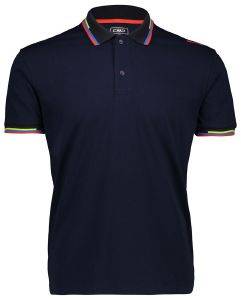 ΜΠΛΟΥΖΑ CMP POLO SHIRT BLACK BLUE (52) ΜΠΛΟΥΖΑ CMP POLO SHIRT BLACK BLUE (52)