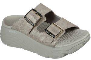 ΣΑΝΔΑΛΙ SKECHERS MAX CUSHIONING THRIVE ΜΠΕΖ/ΧΡΥΣΟ (40) ΣΑΝΔΑΛΙ SKECHERS MAX CUSHIONING THRIVE ΜΠΕΖ/ΧΡΥΣΟ (40)