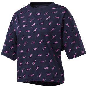 ΜΠΛΟΥΖΑ REEBOK ALLOVER VECTOR TEE ΜΠΛΕ ΣΚΟΥΡΟ (S) ΜΠΛΟΥΖΑ REEBOK ALLOVER VECTOR TEE ΜΠΛΕ ΣΚΟΥΡΟ (S)