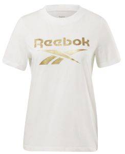 REEBOK ΜΠΛΟΥΖΑ REEBOK IDENTITY LOGO T-SHIRT ΛΕΥΚΗ