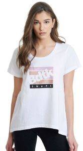 ΜΠΛΟΥΖΑ BODYTALK SNAPS TEE ΛΕΥΚΗ (S) ΜΠΛΟΥΖΑ BODYTALK SNAPS TEE ΛΕΥΚΗ (S)