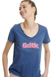 ΜΠΛΟΥΖΑ BODYTALK LOOSE TEE ΜΩΒ (L) ΜΠΛΟΥΖΑ BODYTALK LOOSE TEE ΜΩΒ (L)