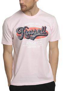 ΜΠΛΟΥΖΑ RUSSELL ATHLETIC OVAL RUSSELL S/S CREWNECK TEE ΡΟΖ (XXL) ΜΠΛΟΥΖΑ RUSSELL ATHLETIC OVAL RUSSELL S/S CREWNECK TEE ΡΟΖ (XXL)