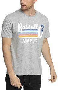 ������� RUSSELL ATHLETIC STRIPED 02 S/S CREWNECK TEE ���� (M)