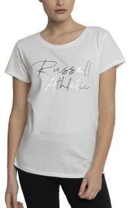 RUSSELL ATHLETIC ΜΠΛΟΥΖΑ RUSSELL ATHLETIC S/S CREWNECK TEE ΛΕΥΚΗ