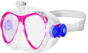 ΜΑΣΚΑ SPEEDO SPORT JUNIOR DUAL LENSES WITH CAMERA MOUNT ΡΟΖ ΜΑΣΚΑ SPEEDO SPORT JUNIOR DUAL LENSES WITH CAMERA MOUNT ΡΟΖ
