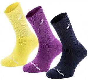 ΚΑΛΤΣΕΣ BABOLAT 3 PAIRS PACK ΚΙΤΡΙΝΕΣ/ΜΩΒ/ΜΑΥΡΕΣ (47-50) ΚΑΛΤΣΕΣ BABOLAT 3 PAIRS PACK ΚΙΤΡΙΝΕΣ/ΜΩΒ/ΜΑΥΡΕΣ (47-50)