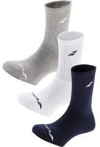 ΚΑΛΤΣΕΣ BABOLAT 3 PAIRS PACK ΓΚΡΙ/ΛΕΥΚΕΣ/ΜΠΛΕ (47-50) ΚΑΛΤΣΕΣ BABOLAT 3 PAIRS PACK ΓΚΡΙ/ΛΕΥΚΕΣ/ΜΠΛΕ (47-50)