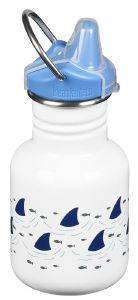  KLEAN KANTEEN KID CLASSIC WITH SIPPY CAP SHARKS / (355 ML)